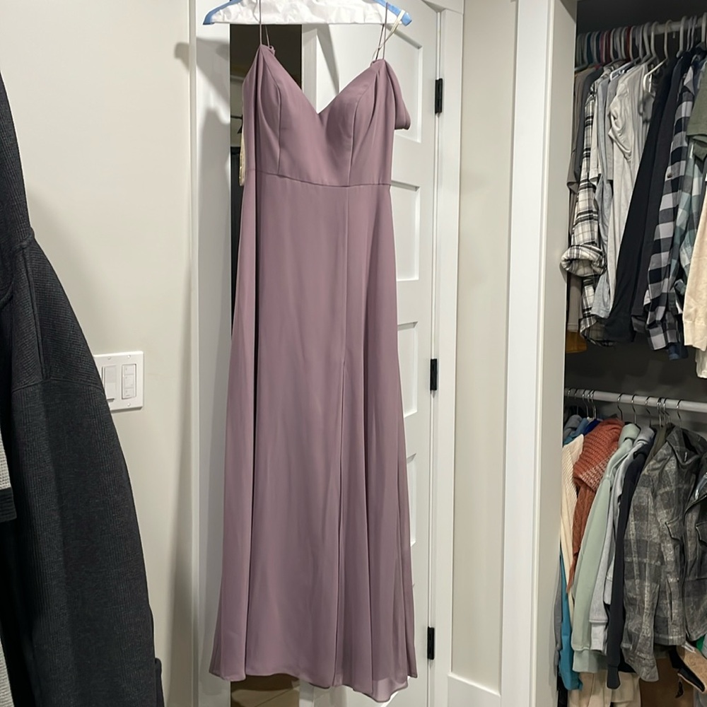 Jenny Yoo Purple maxi dress, Size 2